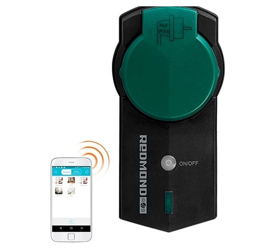 Умная влагозащищенная розетка Redmond SkySocket RSP-R2S 1