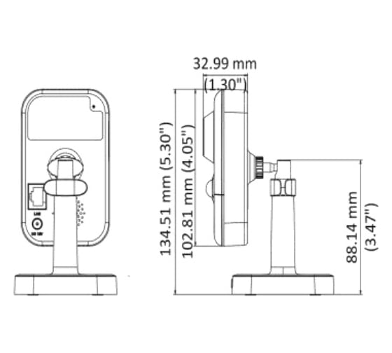 Компактная ip-камера Hikvision Ds-2cd2423g0-iw(2.8mm)(w) 2мп АВ5041561