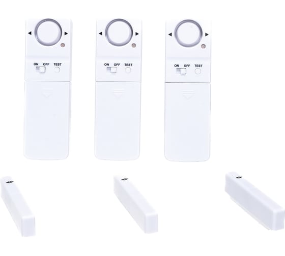 Автономная сигнализация геркон, 3шт REXANT RX-209 46-0209 1