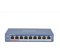 Неуправляемый PoE-коммутатор Hikvision Ethernet, PoE DS-3E0109P-E C УТ-00017152