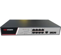 Коммутатор Hikvision Ethernet, PoE DS-3E2510P B УТ-00048621