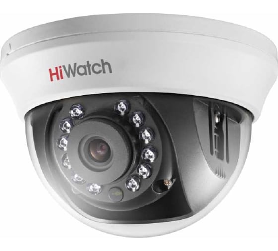 Внутренняя купольная hd-tvi камера HIWATCH DS-T201(B) (2.8 mm) 2мп АВ5037584