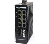 Промышленный 10-портовый гигабитный управляемый коммутатор Amatek An-sxgm10p8b 7000779