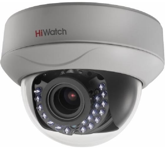 Внутренняя купольная hd-tvi камера HIWATCH DS-T207P (2.8-12 mm) 2мп АВ5015534