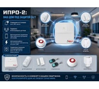 GSM-WI-FI сигнализация ИПРо "-2" Дом беспроводной 2857