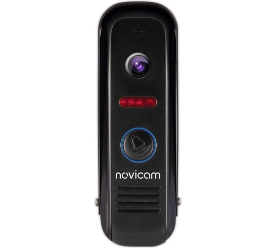 Вызывная панель Novicam mask fhd black для видеодомофона, full hd/hd/cvbs, 127 4484