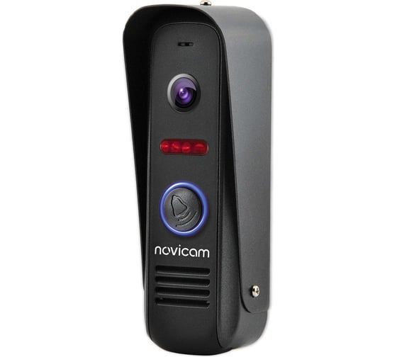 Вызывная панель Novicam mask fhd black для видеодомофона, full hd/hd/cvbs, 127 4484