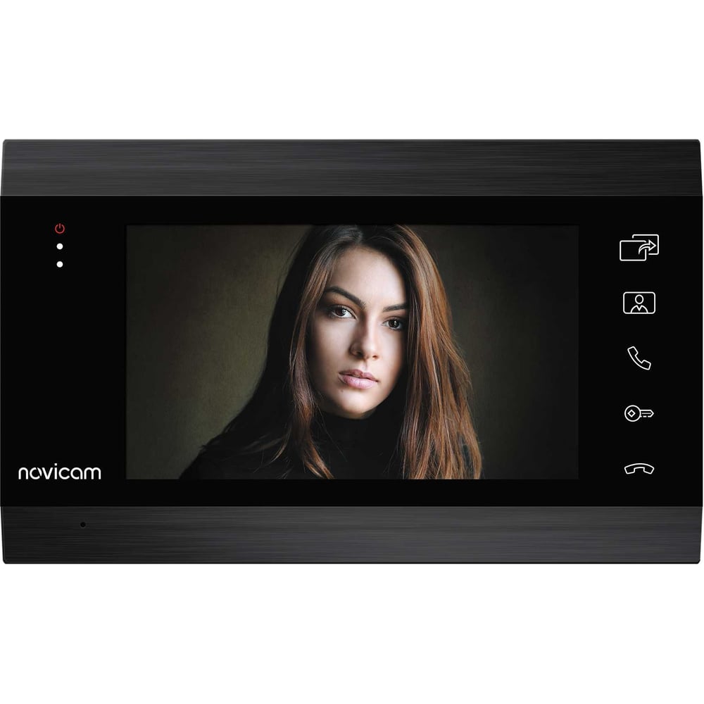 Видеодомофон Novicam dark magic 7c со встроенным модулем сопряжения ...