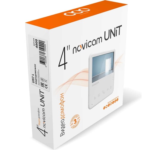 Миниатюрный видеодомофон Novicam unit 4 для квартиры, дома и офиса 4900