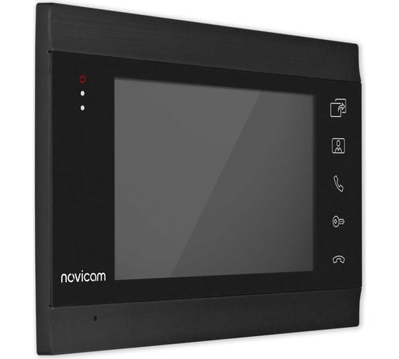 Комплект видеодомофона Novicam dark magic 7c kit для квартиры, дома и офиса 4222