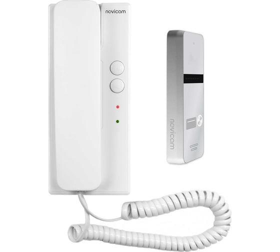 Комплект аудиодомофона Novicam voice kit для частного дома или офиса 4123