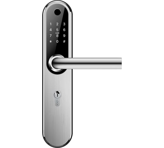 Электронный замок Novilock Home plus silver v.4239 с врезным механизмом 4585 v.4933 4988