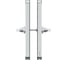 Электронный замок Novilock Smart slim silver v.4203 с врезным механизмом 6085 v.4938 4088 7