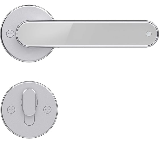 Электронный замок Novilock Home fast silver v.4210 с врезным механизмом 3585 v.4931 4096