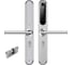 Электронный замок Novilock Home slim silver v.4237 с врезным механизмом 3585 v.4931 4982 1