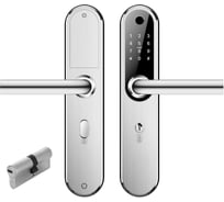 Электронный замок Novilock Home plus silver v.4239 с врезным механизмом 3585 v.4931 4987