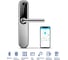 Электронный замок Novilock Smart plus silver v.4208 с врезным механизмом 3585 v.4931 4957 6