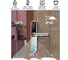 Электронный замок Novilock Smart plus silver v.4208 с врезным механизмом 3585 v.4931 4957 8