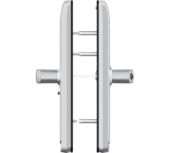 Электронный замок Novilock Smart fast silver v.4212 с врезным механизмом 6085 v.4938 4971
