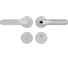 Электронный замок Novilock Home fast silver v.4210 с врезным механизмом 5085 v.4935 4105 1