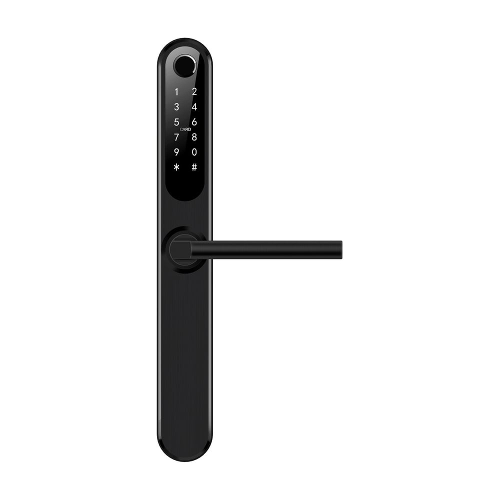 Электронный замок Novilock Smart slim black v.4204 с врезным механизмом  5085 v.4935 4092 - выгодная цена, отзывы, характеристики, 2 видео, фото -  купить в Москве и РФ