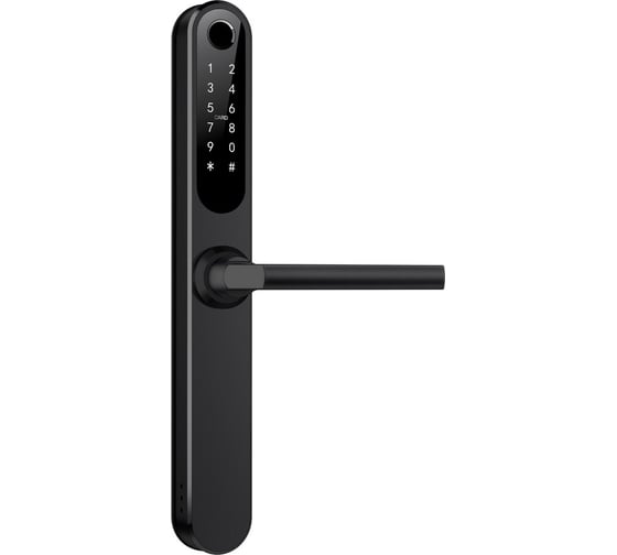 Электронный замок Novilock Smart slim black v.4204 с врезным механизмом 5085 v.4935 4092