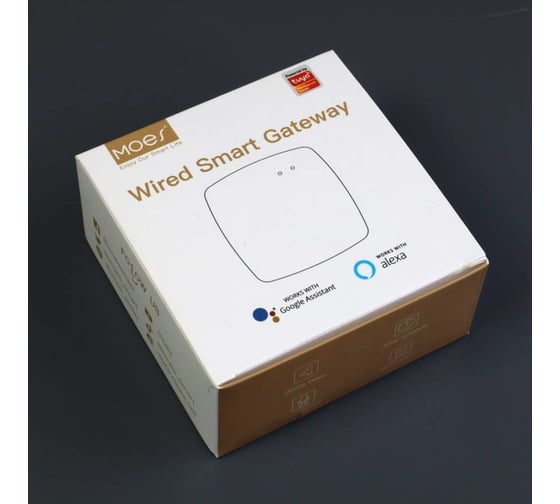 Bluetooth Шлюз Moes Multi-mode Gateway, LAN Wi-Fi 2.4GHz, Wi-Fi 2.4GHz ZigBee BLE Mesh, U MHUB