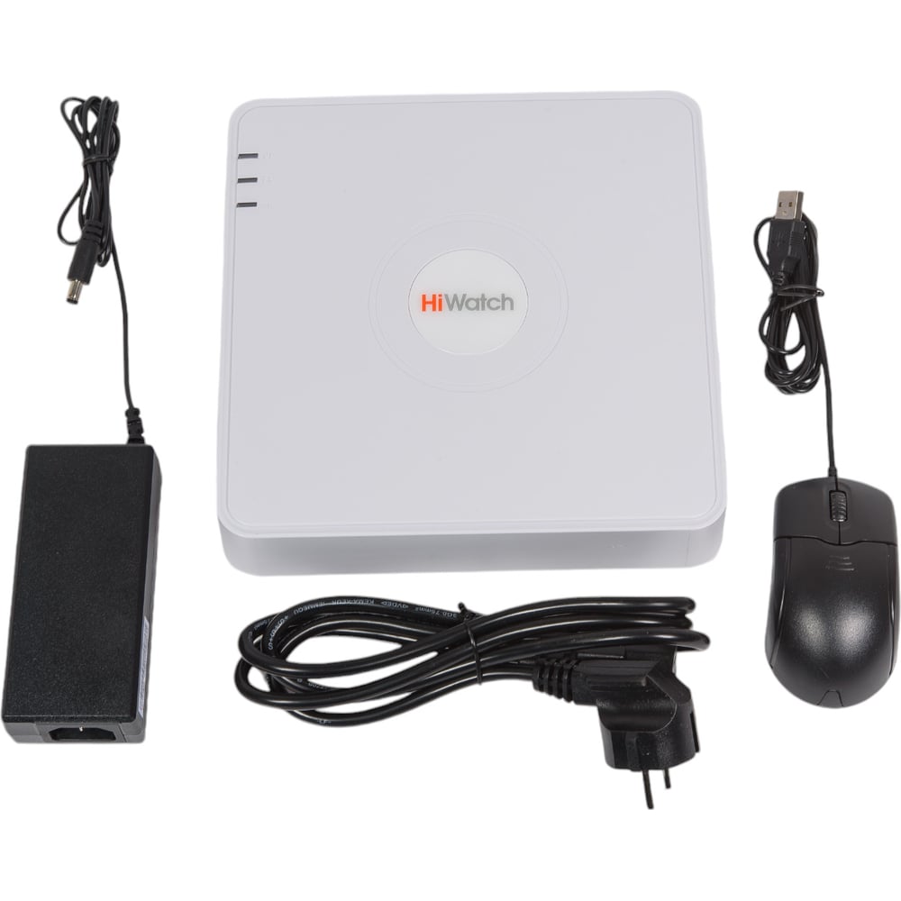 4-х канальный ip-регистратор HIWATCH Ds-n204p(c) АВ5062765 - выгодная ...