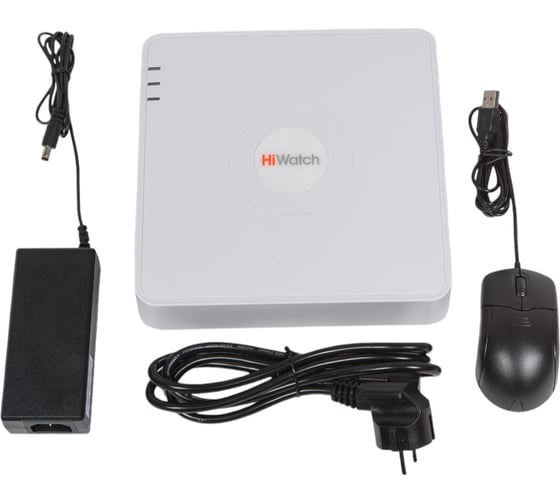 4-х канальный ip-регистратор HIWATCH Ds-n204p(c) АВ5062765 1