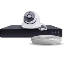 Комплект видеонаблюдения PS-link IP 5Мп KIT-A501IP-POE 1 камера для помещения 2602