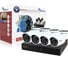 Комплект видеонаблюдения PS-link IP 2Мп KIT-C204IP-POE 4 камеры для улицы 2613 3