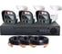 Комплект видеонаблюдения PS-link ahd kit-c203hdc 3 уличные 2мп fullcolor камеры 4106 1
