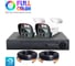 Комплект видеонаблюдения PS-link ahd 5мп kit-c502hdc 2 уличные камеры fullcolor 4114 2