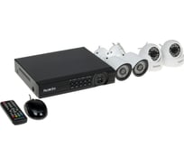 Комплект видеонаблюдения 4 канальный + 4 камеры Falcon Eye 00-00109324