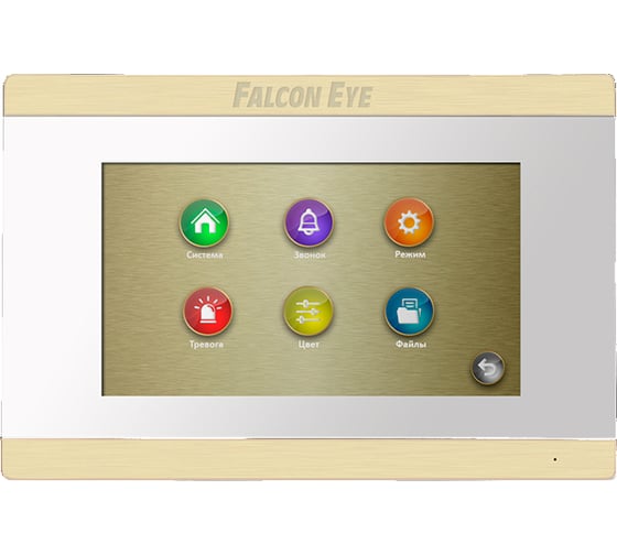 Видеодомофон Falcon Eye FE-70 ARIES VZT (white) 1