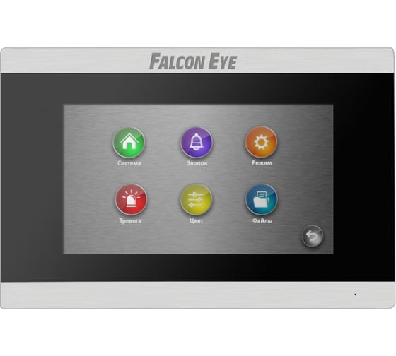 Видеодомофон Falcon Eye 7" TFT, сенсорный экран FE-70 ARIES (Black)