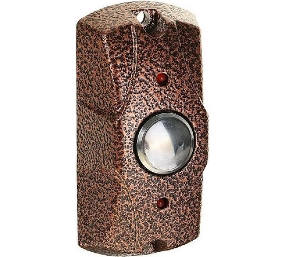Накладная вандалозащищенная кнопка выхода Falcon Eye FE-100 Медь 00-00110046
