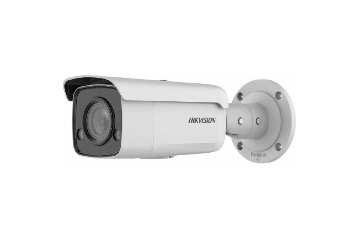 Уличная цилиндрическая ip-камера Hikvision Ds-2cd2t27g2-l(c)(2.8mm) 2мп  АВ5065252 - выгодная цена, отзывы, характеристики, фото - купить в Москве и  РФ