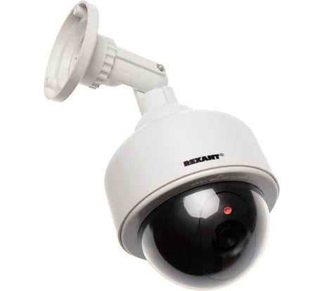 Муляж уличной камеры REXANT купольная, белая 45-0200