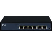 4 канальный коммутатор RVI 1NS04F-2T 2.31.0001