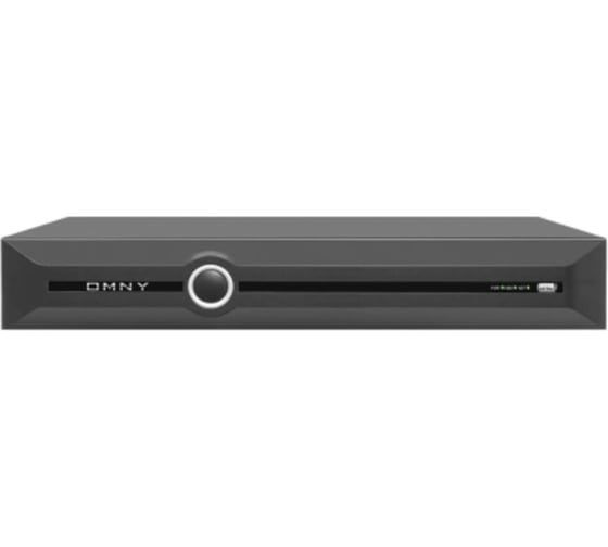 Сетевой IP видеорегистратор OMNY PRO 40 каналов, вх/исх битрейт 400/200Mbits, 4xHDD до 10Тб каждый, 1xHDMI/VGA, 1xGE, трев вх/вых 16/4 OMNY NKU 40N4