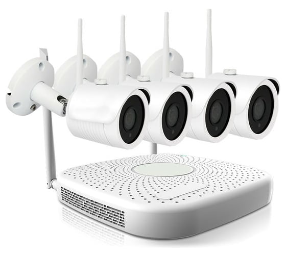 Беспроводной набор видеонаблюдения IVUE IVUE-W5004-720-B4