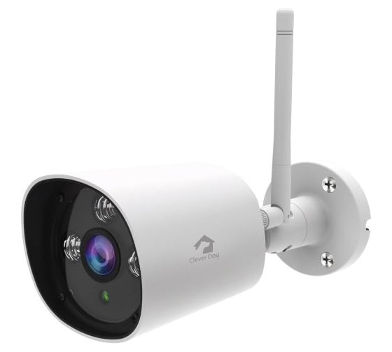 Наружная Wi-Fi камера видеонаблюдения IVUE SD карта 128Gb + Облако Dog-6W
