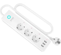 Умный сетевой фильтр GOSUND Smart plug, 3 USB outlet, total 3.1A 3 sockets seperate controlled P1