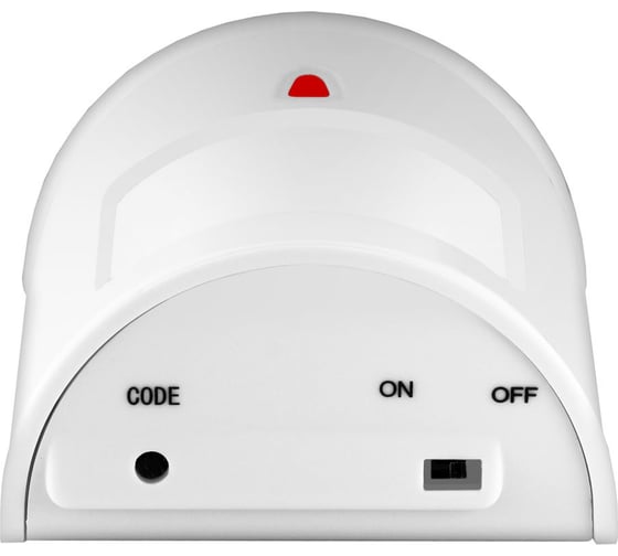 Датчик GINZZU HS-S01PW сенсор движения, игнорирует животных, беспроводной, белый 16393
