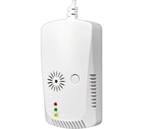 Датчик GINZZU HS-S39W утечки газа, управление клапаном, беспроводной, белый 14606