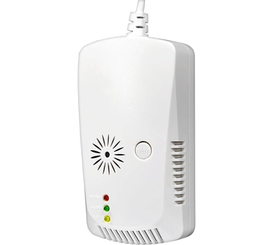 Датчик GINZZU HS-S39W утечки газа, управление клапаном, беспроводной, белый 14606 1