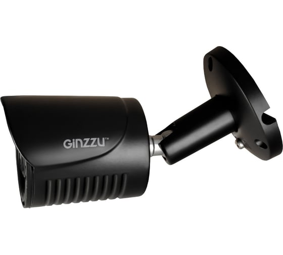 Камера GINZZU HAB-1035Oчер, AHD 1.0Mp OV9732, 3.6mm, пуля, IR20м, IP66, металл 14077