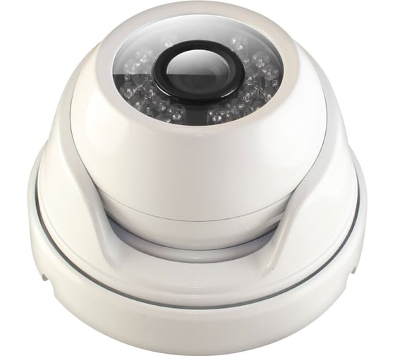 Камера GINZZU HAD-1034O, AHD 1.0Mp OV9732, 3.6mm, купольная, IR 20 м, IP66, металл 12313 1