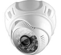 Камера GINZZU HAD-1031O, AHD 1.0Mp OV9712, 3.6mm, купол, IR 20 м, пластик 13190